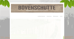 Desktop Screenshot of bovenschutte.nl